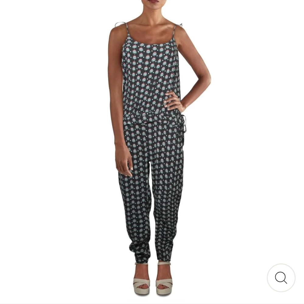 3 For $35.00 -Tavik Preston Jumpsuit Romper New Rayon Floral  Print  Size M